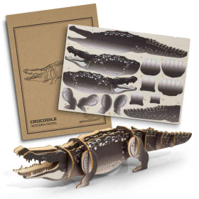 Crocodile Wooden Model Kits